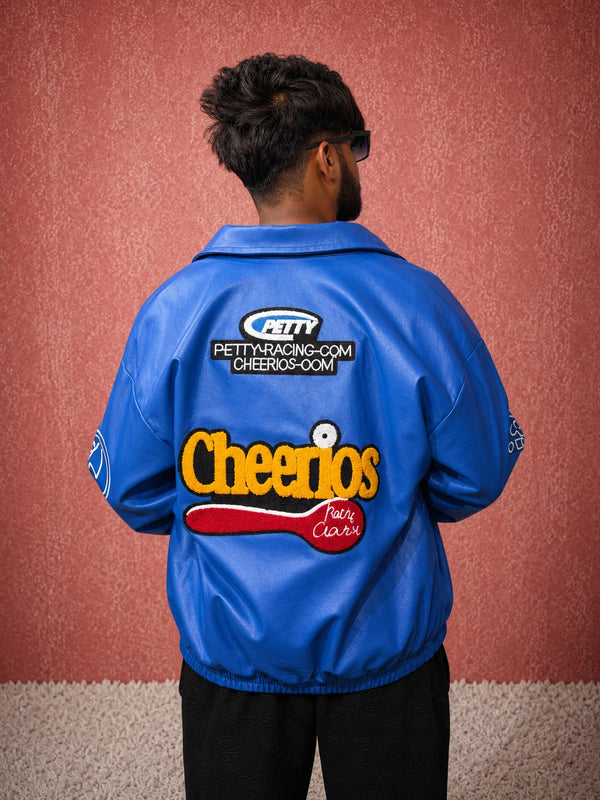 BLUE VARSITY JACKET