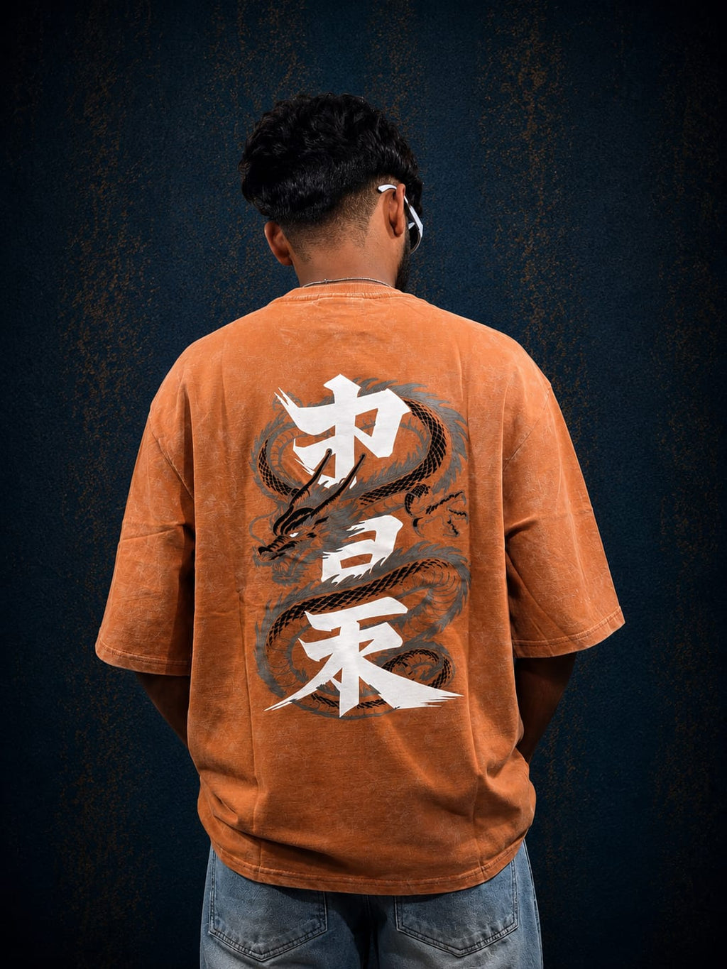 Light Orange Japan Graphic Tee