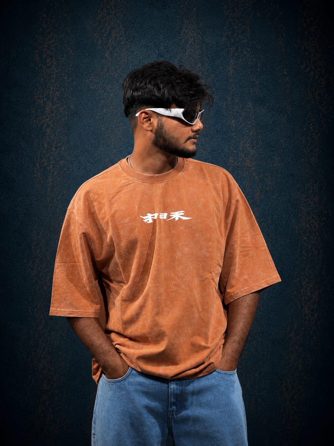 Light Orange Japan Graphic Tee