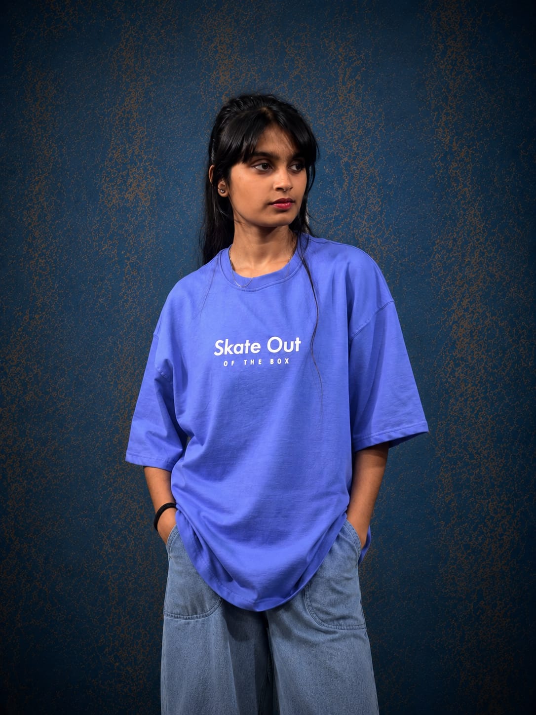 Blue Skate Out Graphic Tee