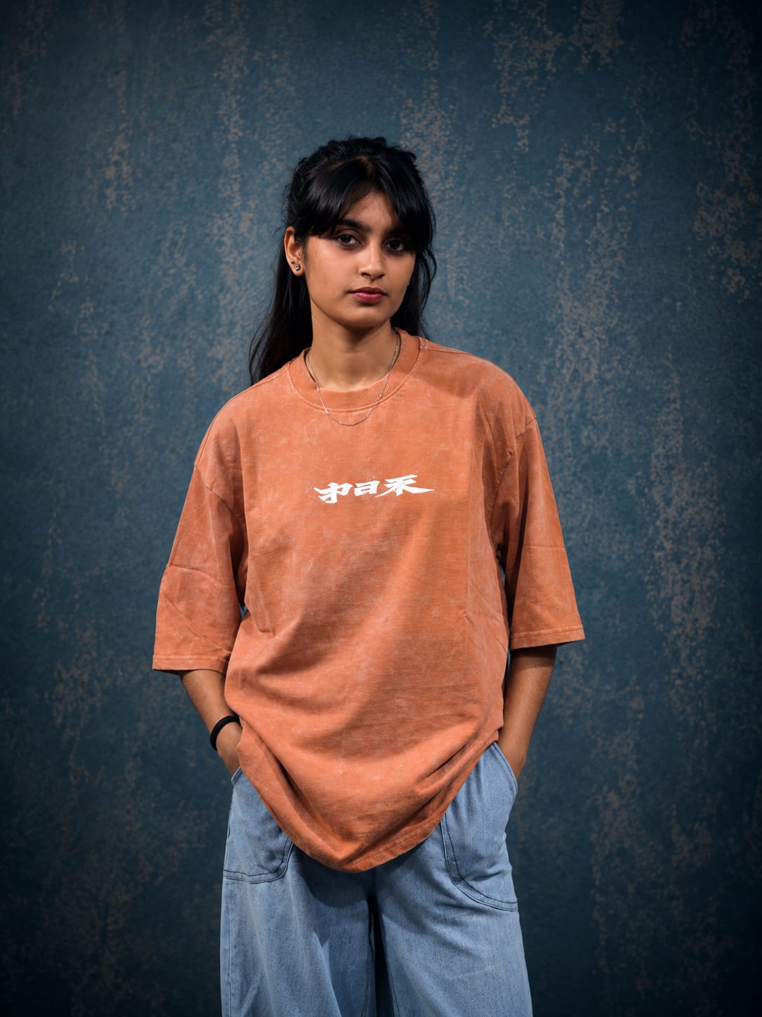 Light Orange Japan Graphic Tee