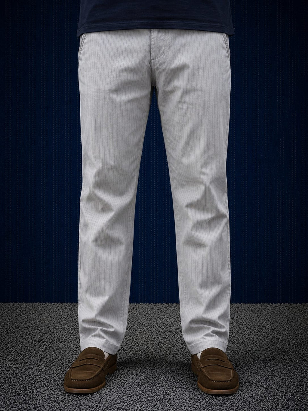 Striped Linen Trousers