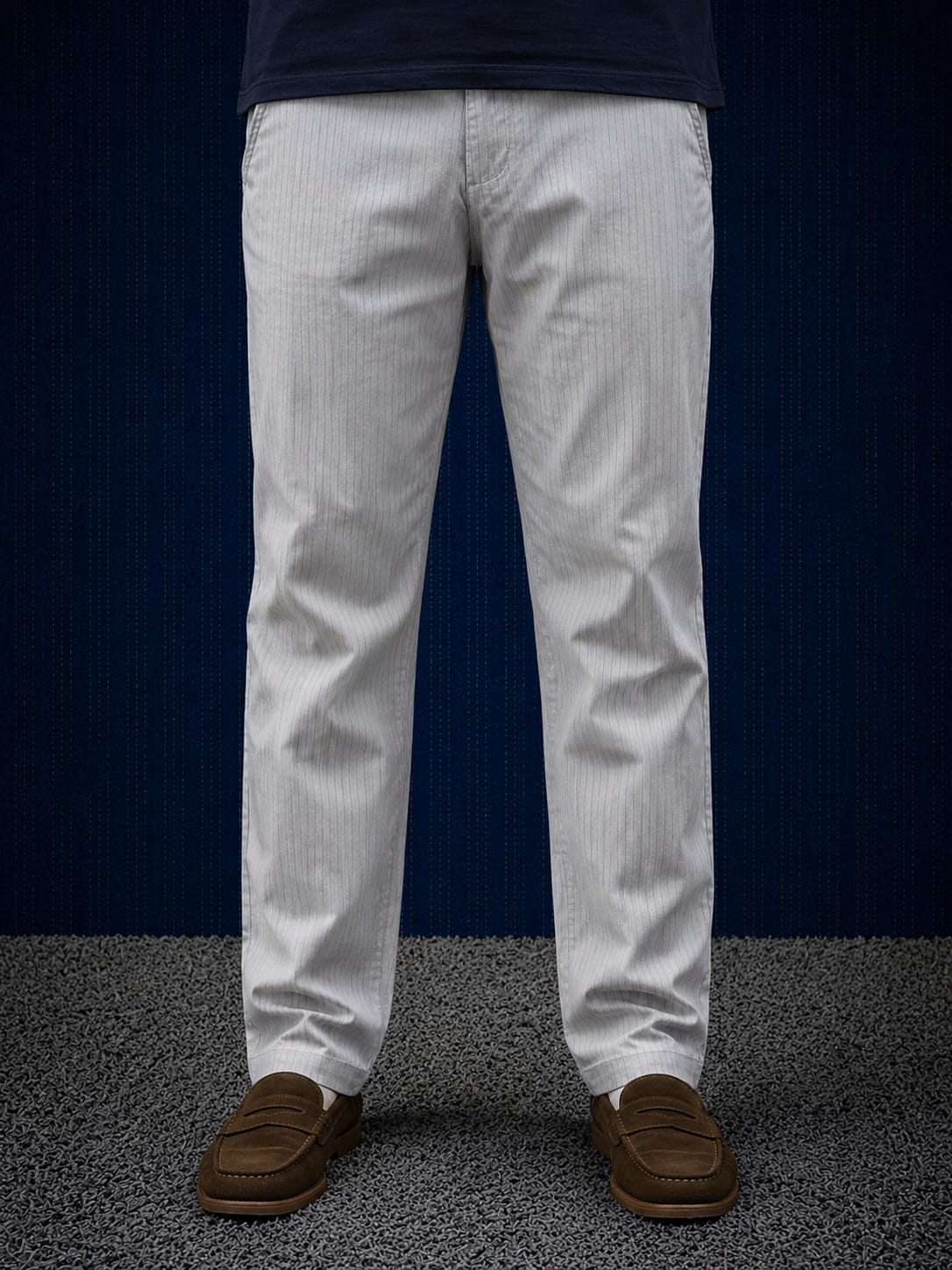Striped Linen Trousers