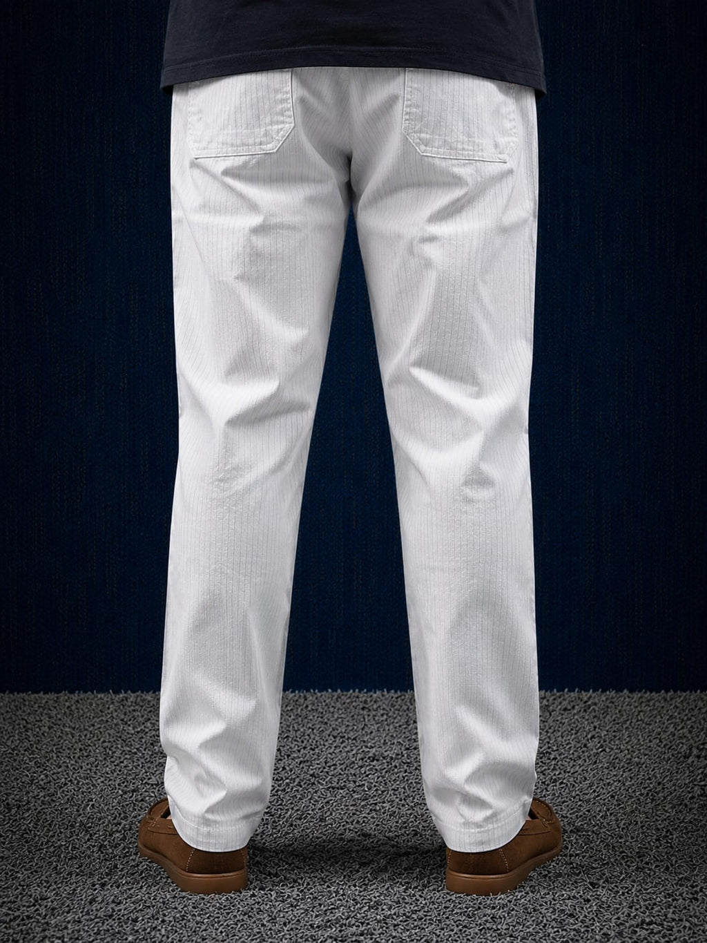 Striped Linen Trousers