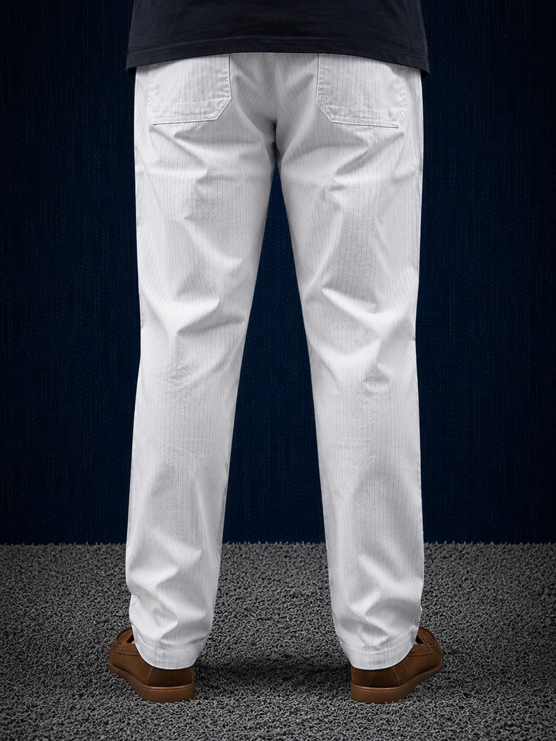 Striped Linen Trousers
