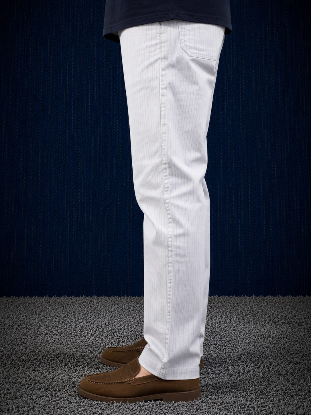 Striped Linen Trousers