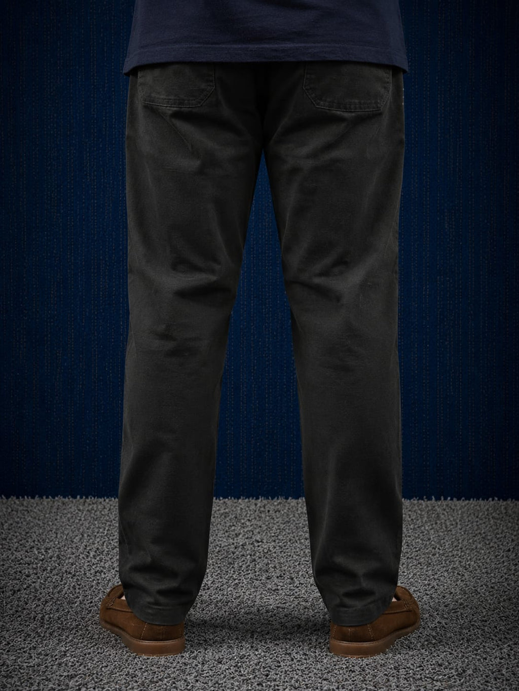 Olive Green Linen Trousers