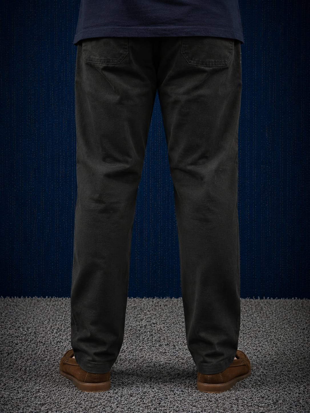 Olive Green Linen Trousers