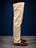 Beige Linen Trousers