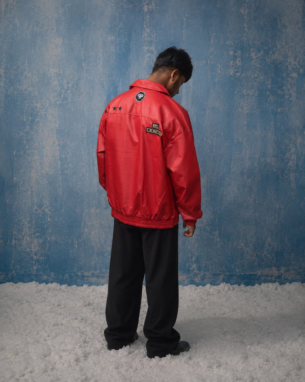RED LEATHER JACKET