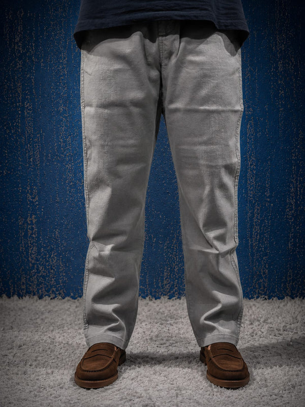 Grey Linen Trousers